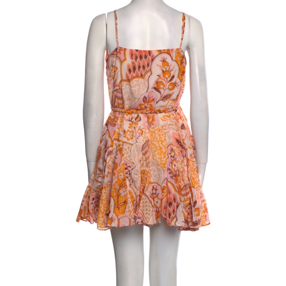 RHODE Floral Orange Dress - Picture 3 of 4
